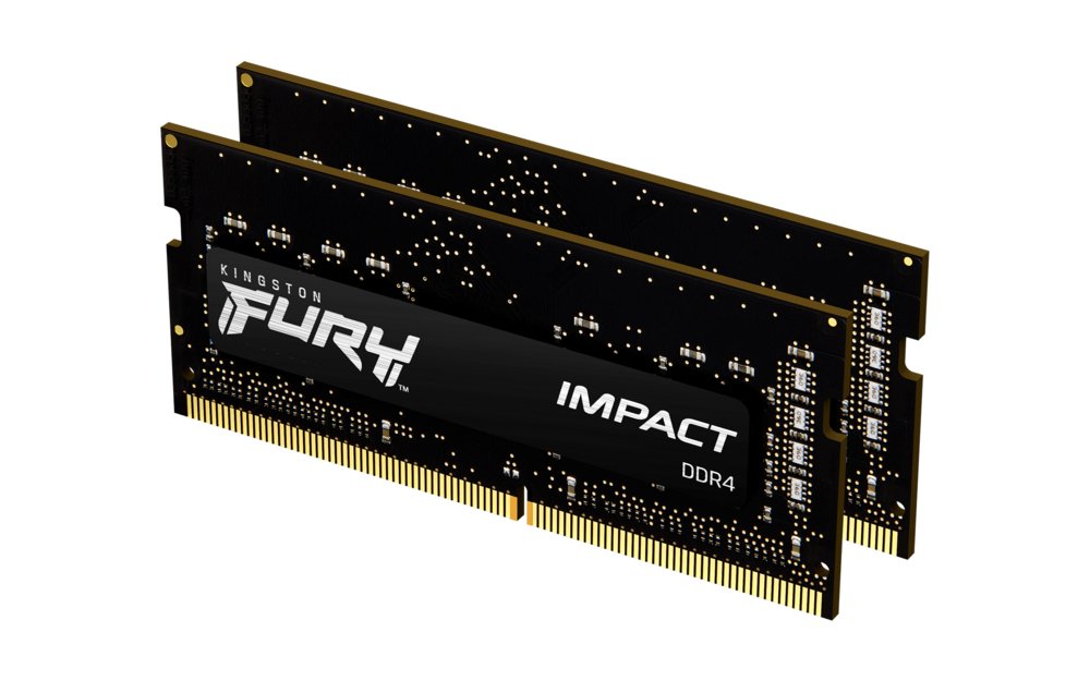 Kingston Fury Impact | 32GB 2x16GB DDR4 | 3200MHz | SODIMM | CL20 | Geheugenmodule | RAM - Matmuis - Matmuis